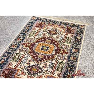 فرش ماشینی عرش طرح گلنار کرم