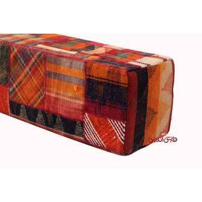 صندلی مکعب مستطیل دستباف کد 858