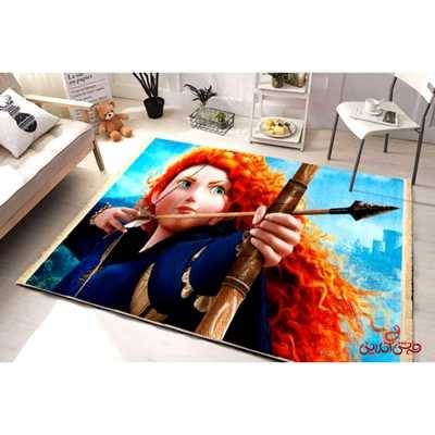 فرش ماشینی کودک کلاریس کد 100244 دلیر
