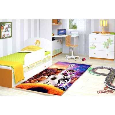فرش ماشینی کودک کلاریس طرح کوکو Coco کد 100203