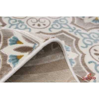 فرش  ماشینی ساوین کد 1502 آبی