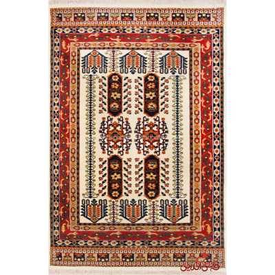 فرش ماشینی ساوین طرح بهرخ کرم