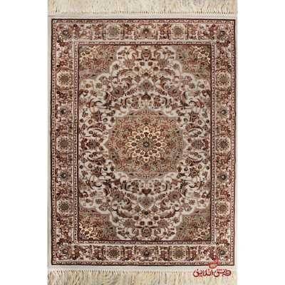 فرش ماشینی عرش طرح اصفهان کرم