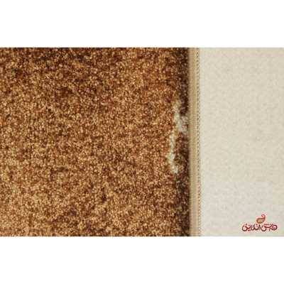 موکت ظریف مصور طرح هراز قهوه ای کد 5330