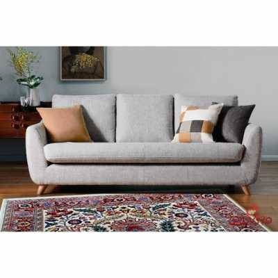 فرش پاتریس طرح لوتوس کرم