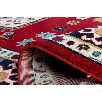 فرش  ماشینی ساوین طرح قشقایی لاکی کد 1274