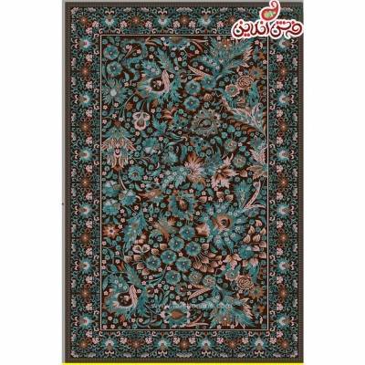 فرش ماشینی عرش طرح بهراد آبی