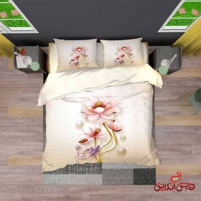 روتختی طرح لاله و مروارید مردابی کد 2827
