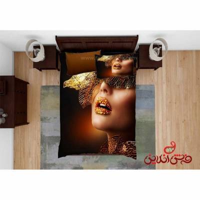 روتختی سه بعدی طرح چهره زن  کد 2887
