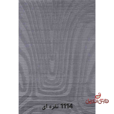 فرش ماشینی تاپ لوپ کد 1114 نقره ای
