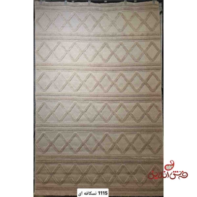 فرش ماشینی تاپ لوپ کد 1115 نسکافه ای