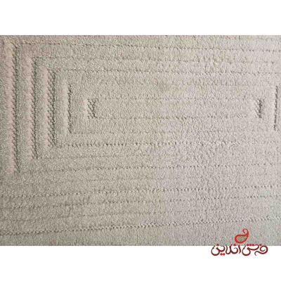فرش ماشینی تاپ لوپ کد 1116 کرم