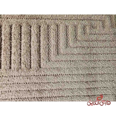 فرش ماشینی تاپ لوپ کد 1117 نسکافه ای