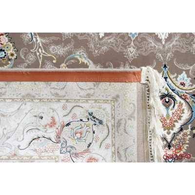 فرش پاتریس طرح دلارام شکلاتی