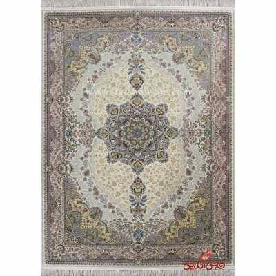 فرش پاتریس طرح ابریشم کرم