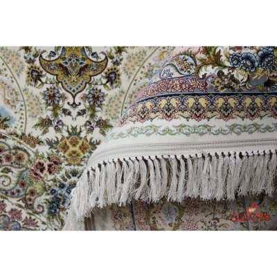 فرش پاتریس طرح ابریشم کرم